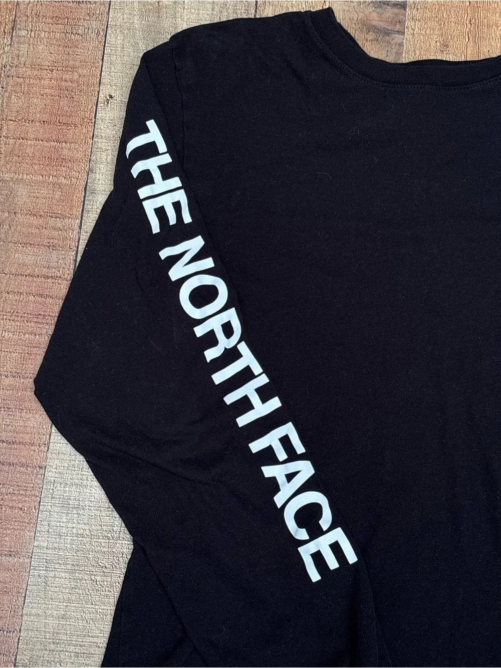 The North Face Hit Graphic Long-Sleeve T-Shirt for Men - TNF Black/TNF White - L